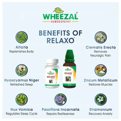 Wheezal Relaxo Drops 30Ml