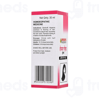 Baksons Hair Aid For Internal Use Drops 30ml