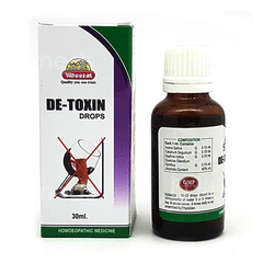Wheezal De Toxin Drop 30 Ml