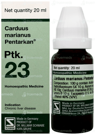 Dr Willmar Carduus Marianus Pentarkan Ptk 23 Drop 20 ML