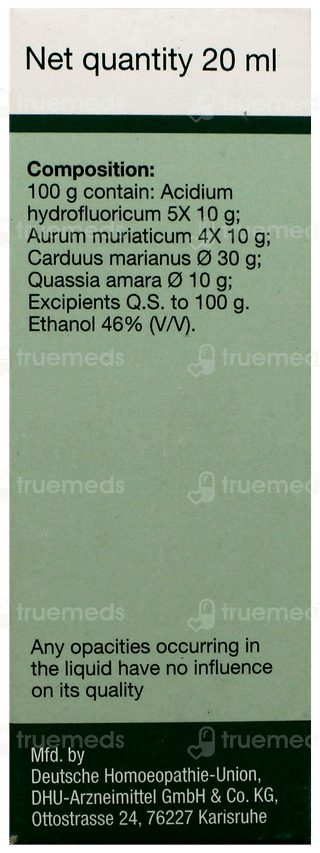Dr Willmar Carduus Marianus Pentarkan Ptk 23 Drop 20 ML