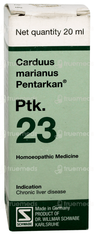 Dr Willmar Carduus Marianus Pentarkan Ptk 23 Drop 20 ML