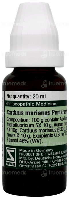 Dr Willmar Carduus Marianus Pentarkan Ptk 23 Drop 20 ML