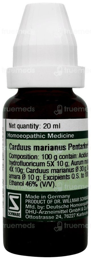 Dr Willmar Carduus Marianus Pentarkan Ptk 23 Drop 20 ML