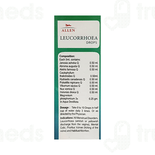 Allen A22 Leucorrhoea Drops 30ml