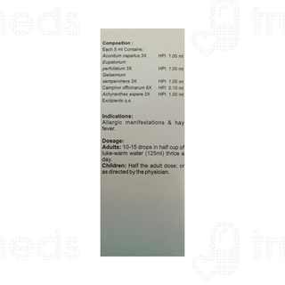 Bhargava Allergin Drop 30 ML