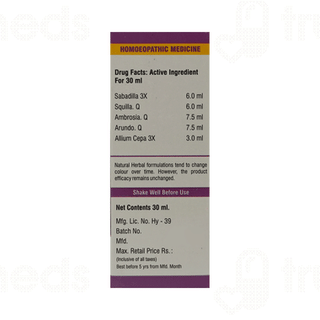 St Georges Allergenol C Drops 30ml