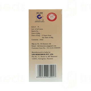 Ldd Bioscience Cholestral Drop 30 ML