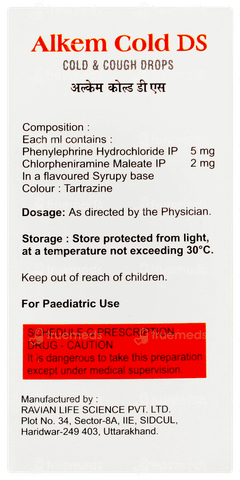 Alkem Cold Ds Oral Drops 15ml