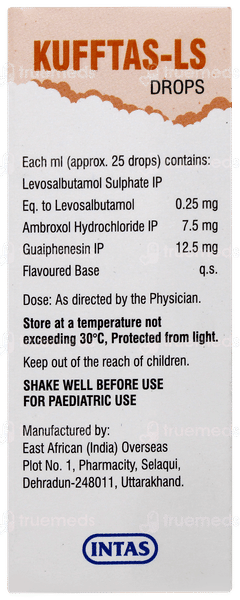 Kufftas Ls Oral Drops 15ml Kufftas Ls Oral Drops 15ml