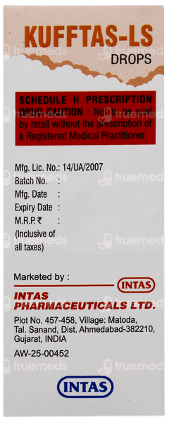 Kufftas Ls Oral Drops 15ml Kufftas Ls Oral Drops 15ml