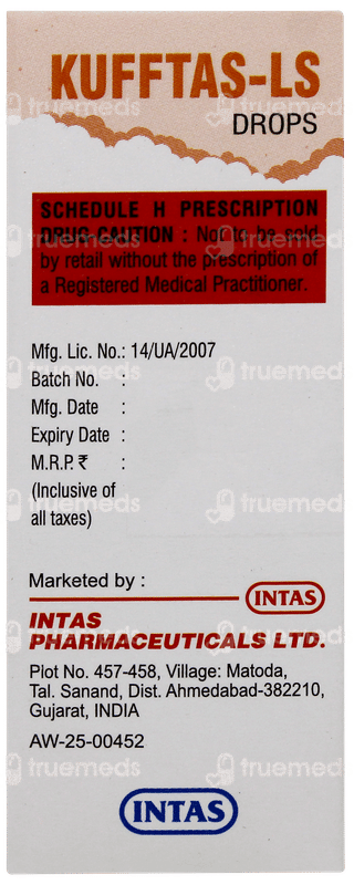 Kufftas Ls Oral Drops 15ml