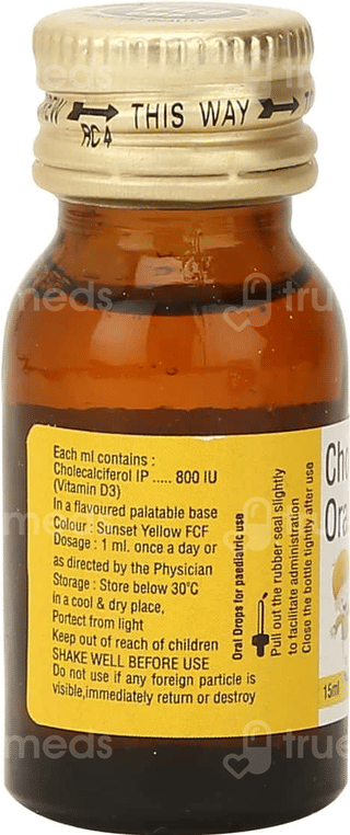 Calcose D3 Oral Drops 15Ml