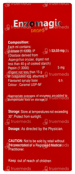 Enzomagic Pineapple Flavour Oral Drops 15ml