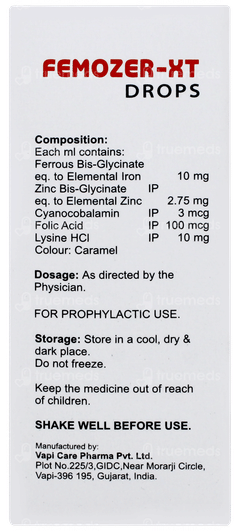 Femozer Xt Oral Drops 30ml