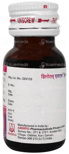 Zerotuss Ls Oral Drops 15ml