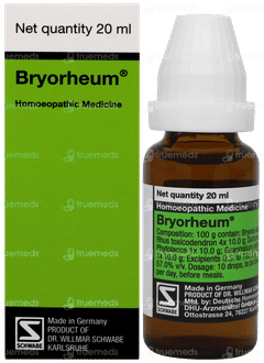 Dr Willmar Schwabe Bryorheum Drops 20ml