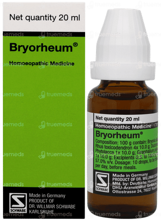Dr Willmar Schwabe Bryorheum Drops 20ml