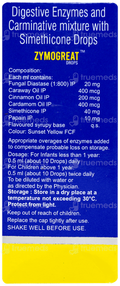 Zymogreat Oral Drops 15ml