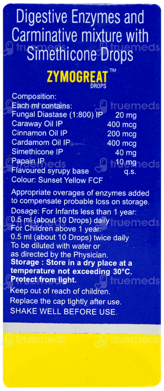 Zymogreat Oral Drops 15ml
