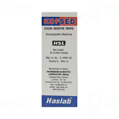 Haslab Kofsed Cough Sedative Drops 30ml