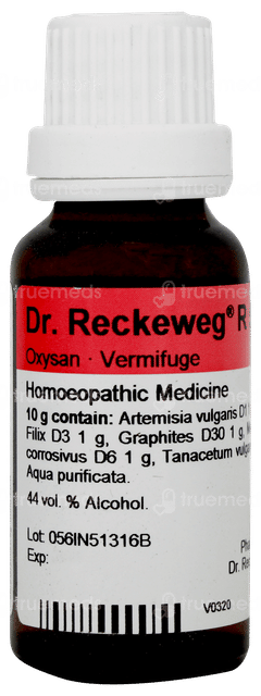 Dr Reckeweg R56 Oxysan Vermifuge Drops 22ml