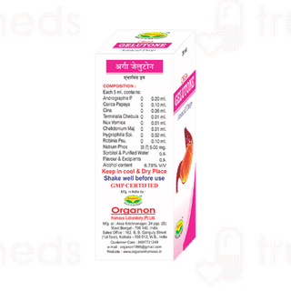 Orga Gelutone Antacid Drops 30Ml