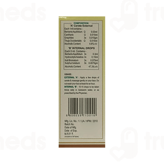 Wheezal Aqui Care+ Berberis Complexion 30ml Pack Of 2 Drops