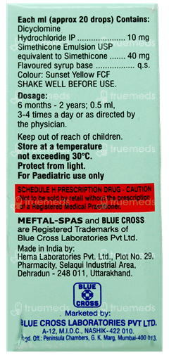 Meftal Spas Oral Drops 15Ml
