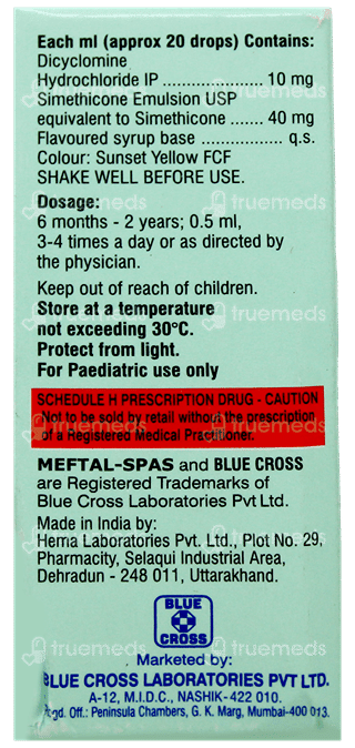 Meftal Spas Oral Drops 15Ml