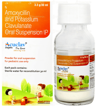 Acuclav Dry Syrup 30ml