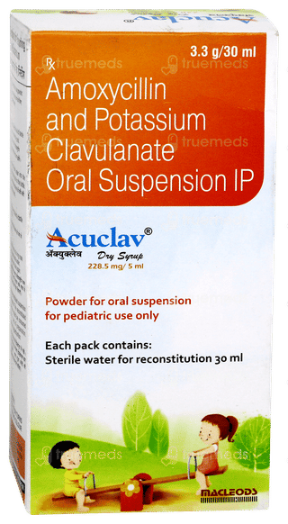 Acuclav Dry Syrup 30ml