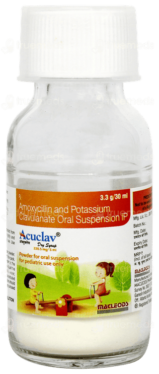 Acuclav Dry Syrup 30ml