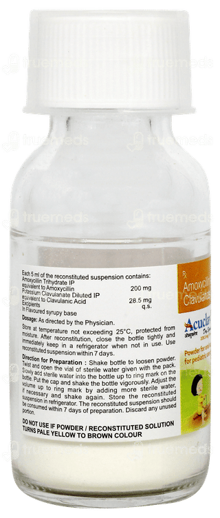 Acuclav Dry Syrup 30ml