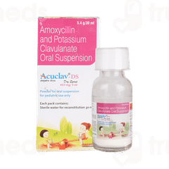 Acuclav Ds Dry Syrup 30ml Acuclav Ds Dry Syrup 30ml