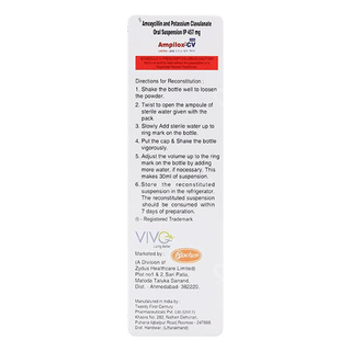 Ampilox Cv Dds Dry Syrup 30Ml