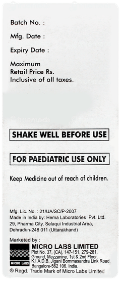 Aricef O 50 Dry Syrup 30ml Aricef O 50 Dry Syrup 30ml