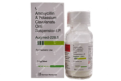 Augmed 200/28.5 MG Dry Syrup 30 ML