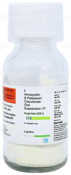 Augmed 228.5 Suspension 30ml Augmed 228.5 Suspension 30ml