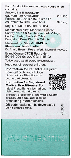 Augmentin Duo Suspension 30ml Augmentin Duo Suspension 30ml