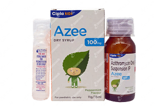 Azee 100 MG Dry Syrup 15 ML