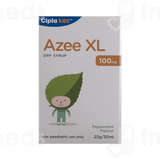 Azee Xl 100mg Peppermint Flavour Dry Syrup 30ml