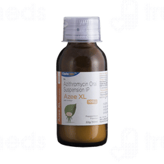 Azee Xl 100mg Peppermint Flavour Dry Syrup 30ml