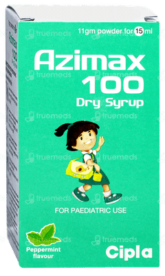 Azimax 100 Peppermint Flavour Dry Syrup 15ml