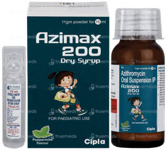 Azimax 200 Xl Peppermint Flavour Dry Syrup 30ml Azimax 200 Xl Peppermint Flavour Dry Syrup 30ml