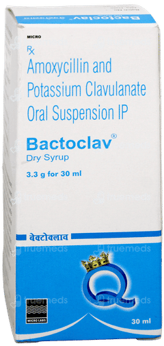Bactoclav Dry Syrup 30Ml