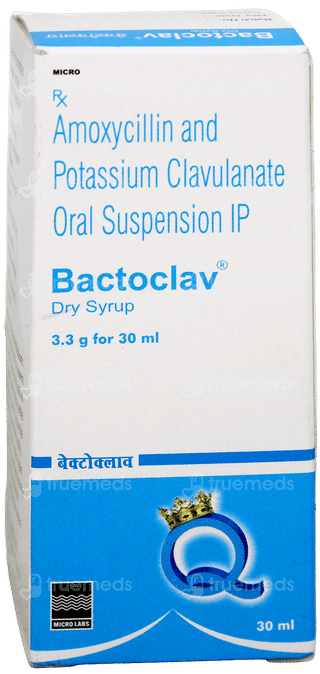 Bactoclav Dry Syrup 30Ml