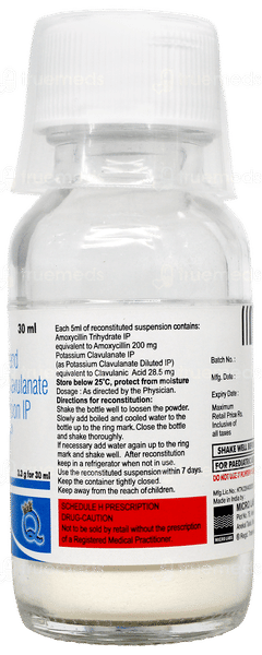 Bactoclav Dry Syrup 30Ml