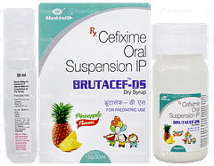 Brutacef Ds Pineapple Flavour Dry Syrup 30ml