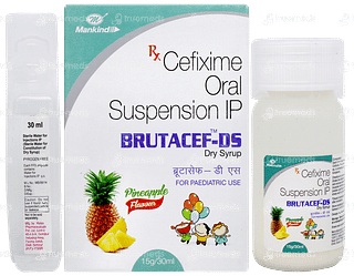 Brutacef Ds Pineapple Flavour Dry Syrup 30ml